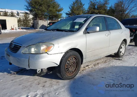 2008 Toyota Corolla Le из США, поврежденный, VIN 2T1BR32E08C873449